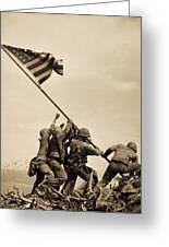 The History Channel Pictures in Time Flag Rasing At Iwo Jima Febuary 23 1945 500 Piece Puzzle 1945 500 Piece Puzzle 